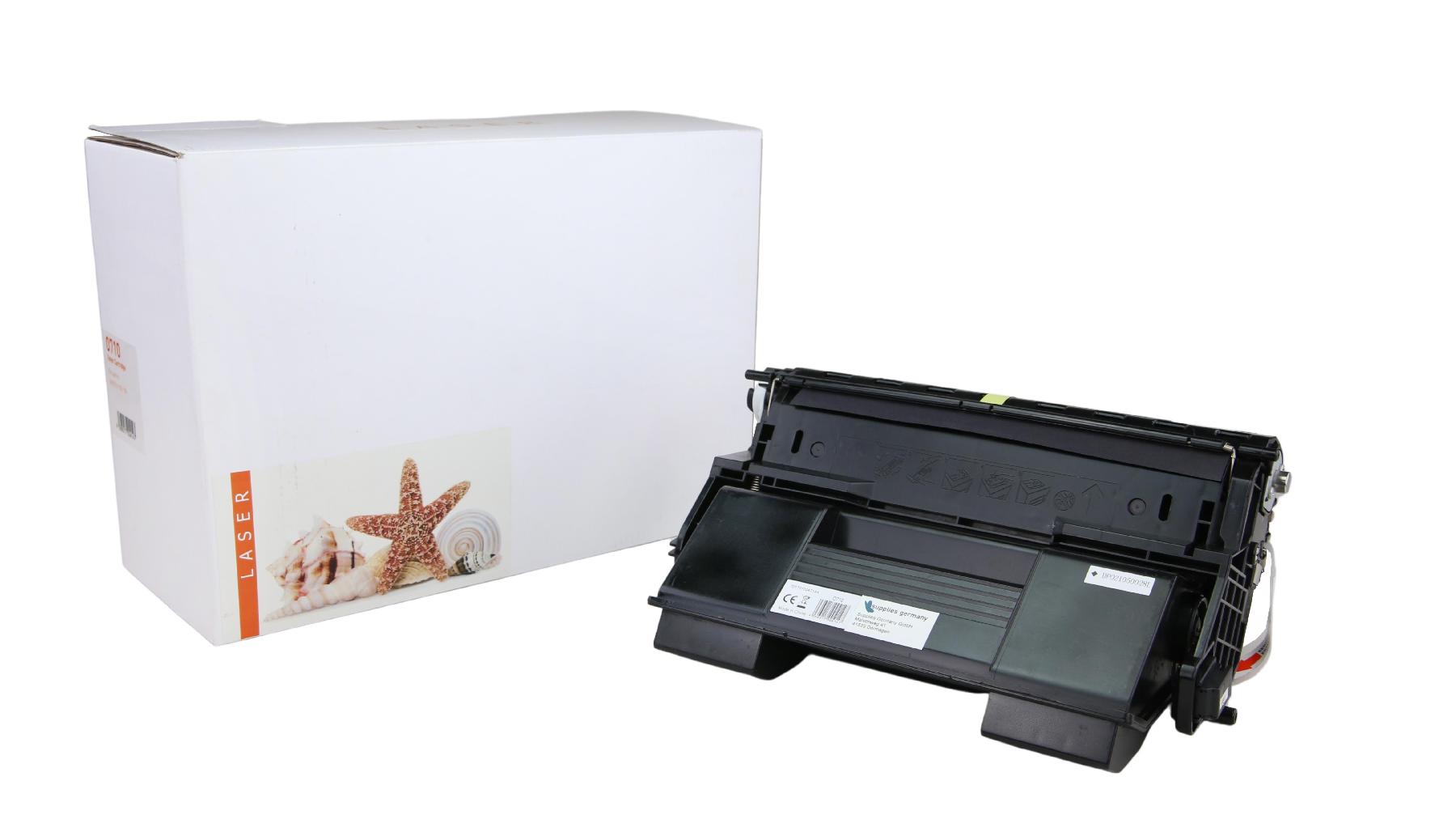 B710 alternativ Toner black für OKI / 01279001 / 15.000 Seiten