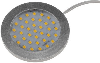 LED-Aufbauleuchte "ABL-R90" warmweiß / 3W, 12V= , 2900K, 337lm