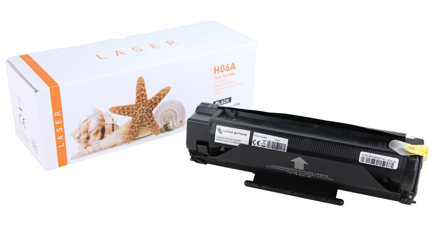 06A alternativ Toner black für HP / C3906A / 2.500 Seiten