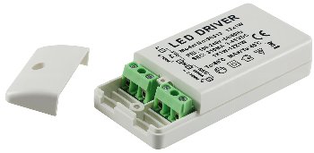 LED-Trafo KS-12E 12W, 3-45V=, Ein 220-240V, Aus 350mA Konstantstrom