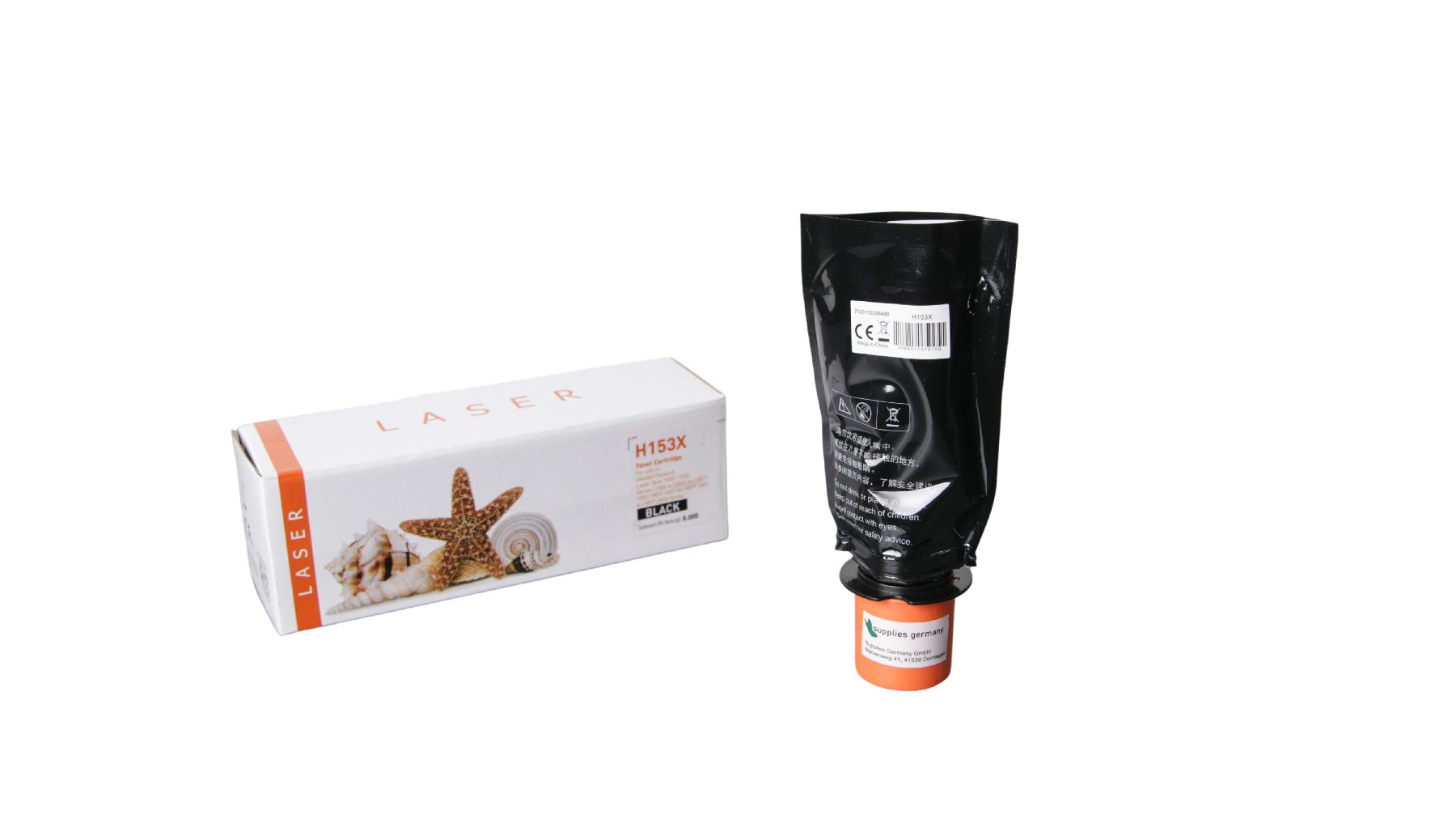153X alternativ Toner black für HP / W1530X / 5.000 Seiten