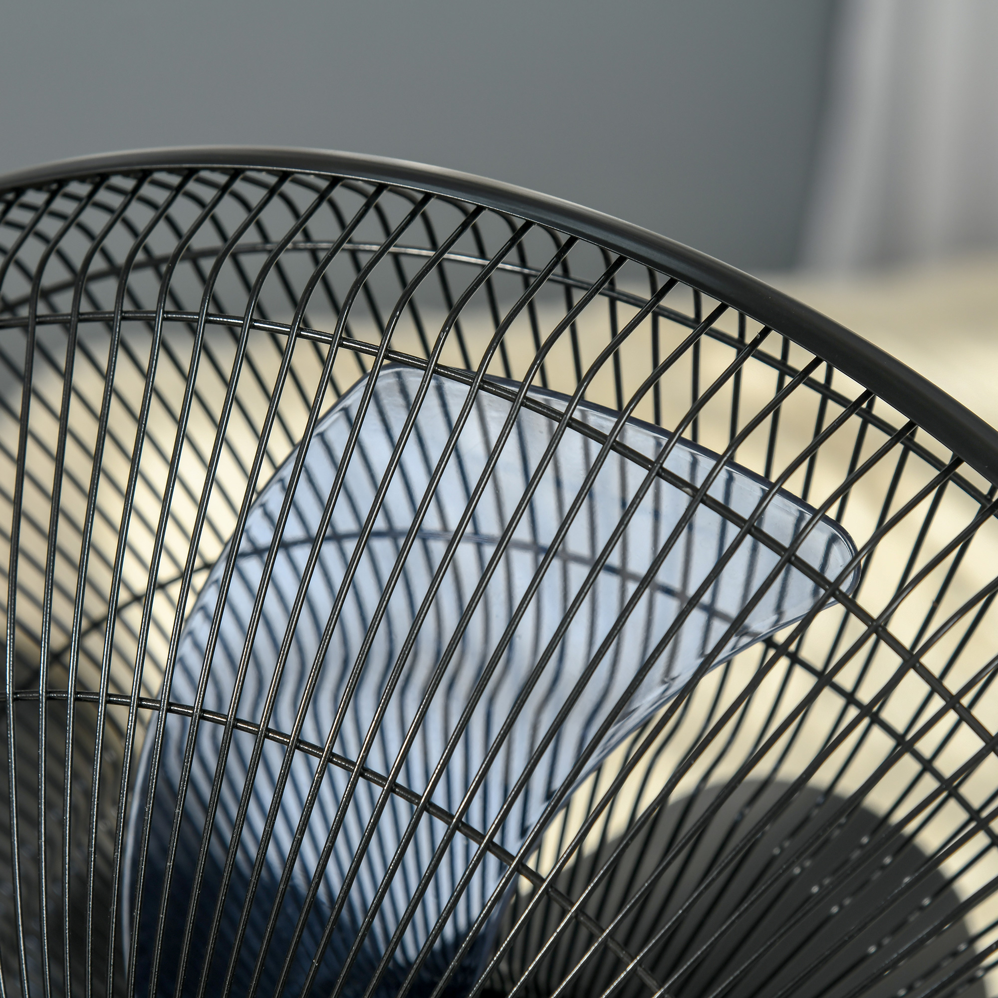 Standventilator, Luftbefeuchter, mit 2,8L Tank, 3 Modi, Fernbedienung, mobil, schwarz, Ø44,5  x 120 cm