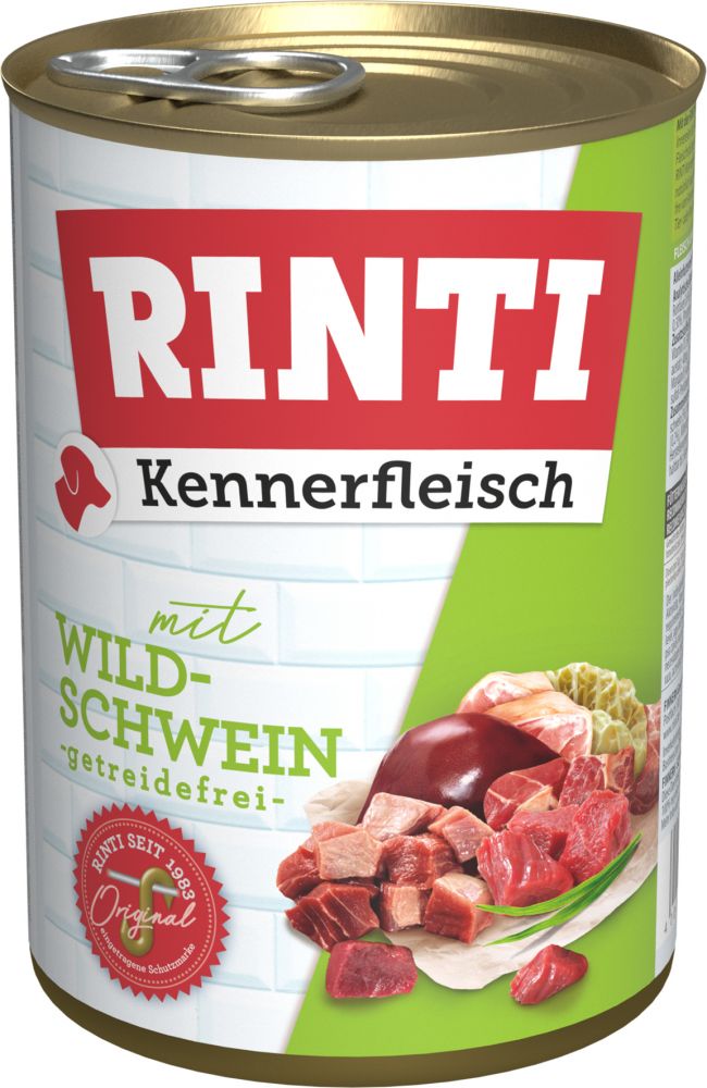 Rinti Kennerfleisch Wildschwein - 400 g Rinti Kennerfleisch Wildschwein - 400 g