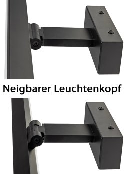 LED Spiegelleuchte IP44 "Banho 780s" / 230V, 78cm, 10W, 904lm, Neutralweiß