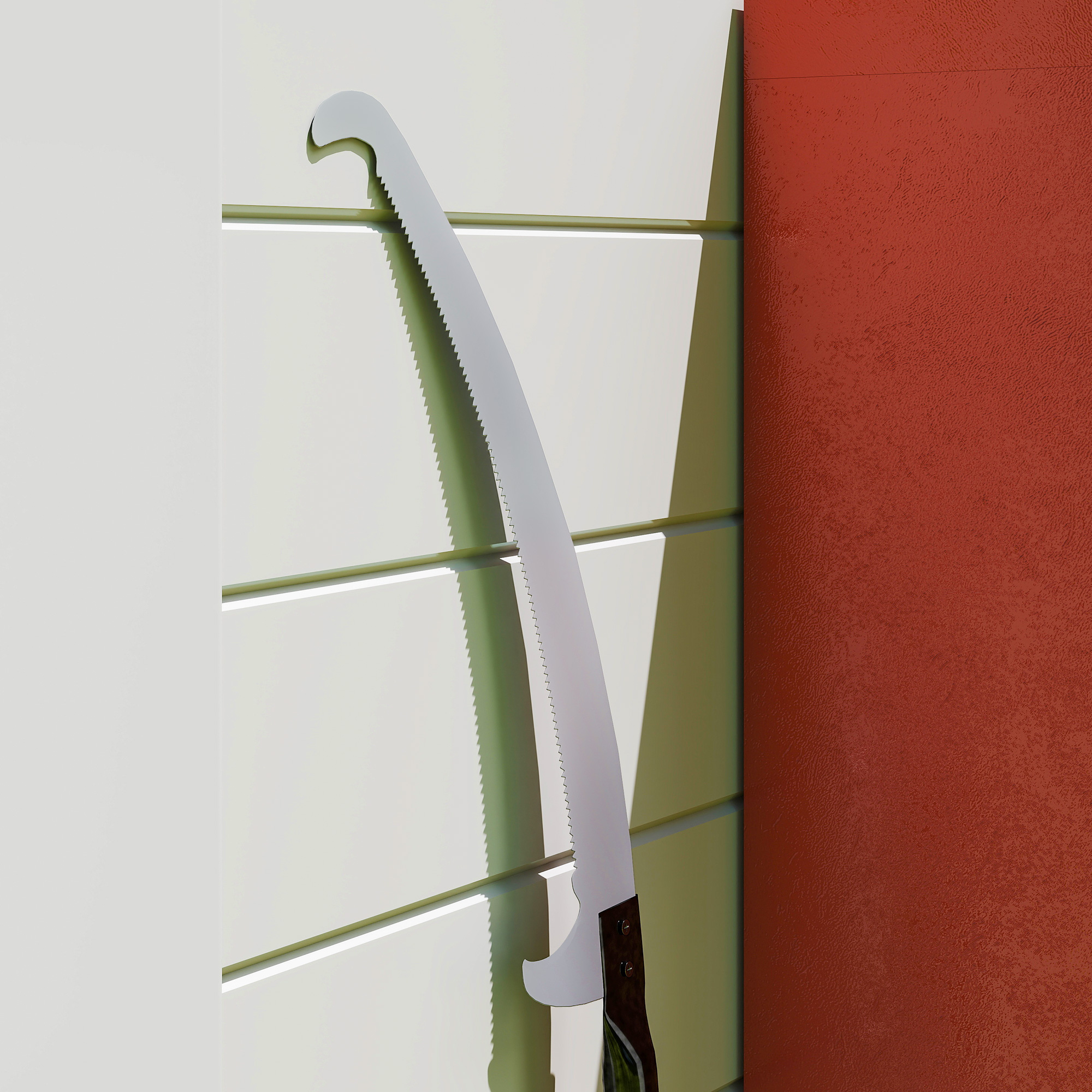 Teleskop Astsäge 1,5-2,6m Baumschere mit Feststellvorrichtung, Teleskop-Griff Antihaftbeschichtet Klinge Schwarz