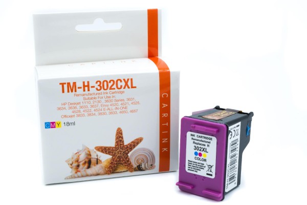 302CXL Refill Tinte Color HP / F6U67AE / 18ml (EU)