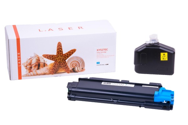 TK5270C alternativ Toner cyan Kyocera / TK5270C / 6.000 Seiten