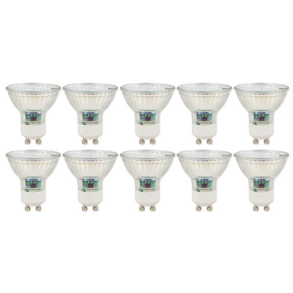 LED-Strahler McShine ''SP50-10'', GU10, 5W, 400 lm, warmweiß, 10er-Pack