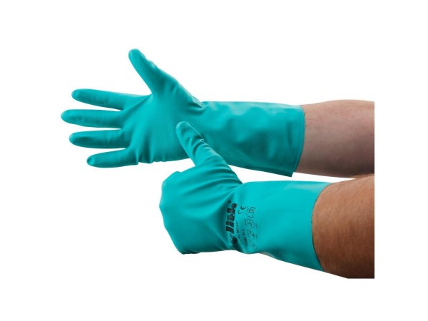 Haushalt- und Industriehandschuh, Nitril-Kautschuk, Größe 11/XXL