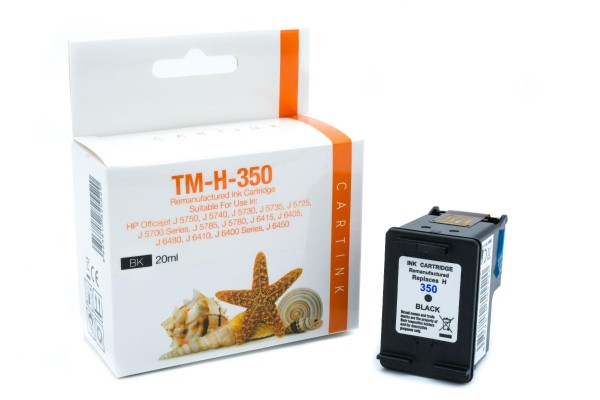 350HC Refill Tinte black HP / CB335EE / 20ml