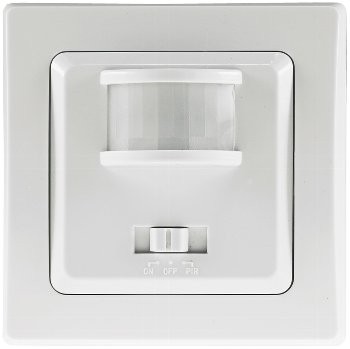 DELPHI Bewegungsmelder 160°, weiß - LED geeignet, 250V~, Unterputz, 2-Draht