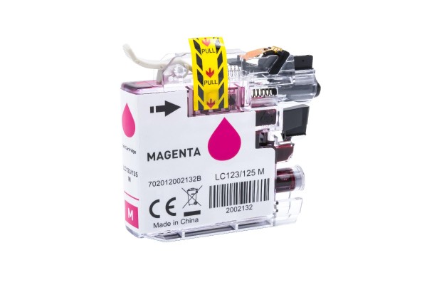 LC125XLM alternativ Tinte magenta Brother / LC125M / 16,6ml