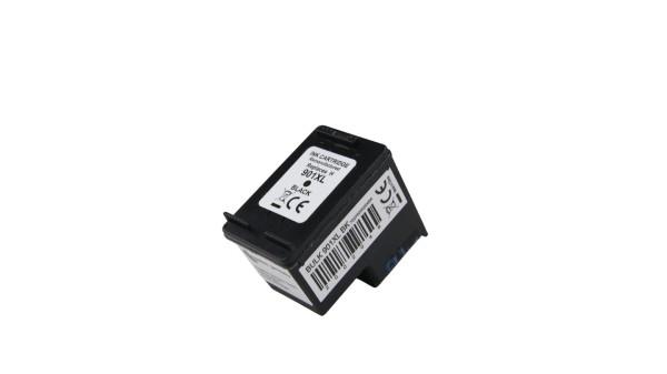 HP CC 654 AE / HP901BKXL kompatibel, Tintenpatrone schwarz, 18ml