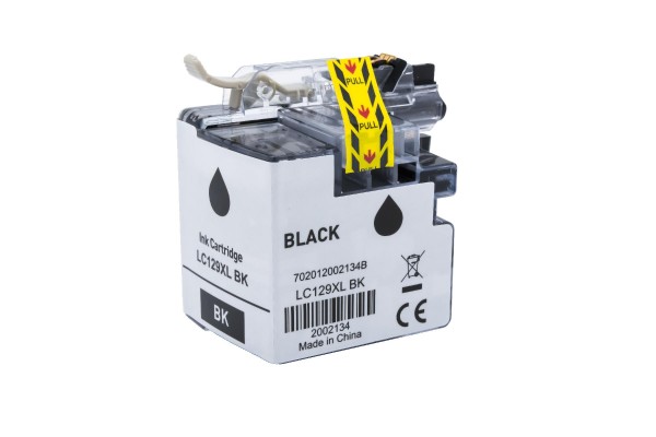 LC129XLBK alternativ Tinte black Brother / LC129XLBK / 54,7ml