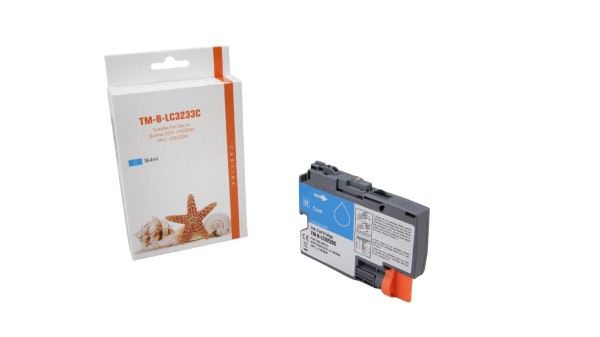 LC3233C alternativ Tinte cyan Brother / LC3233C / 1.500 Seiten