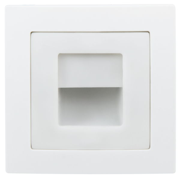 LED-Einbauleuchte McPower ''Flair'' 80x80mm, 3000K, warmweiß, 86lm