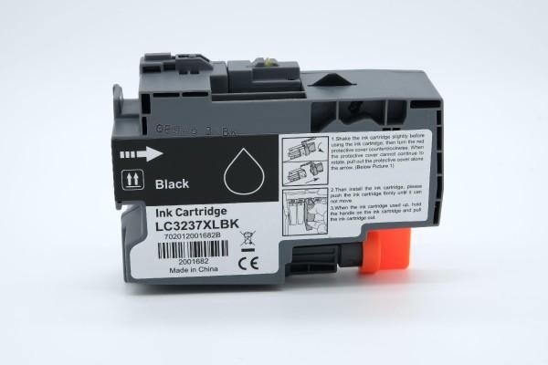 Brother LC-3237 BK / LC3237XLBK kompatibel, Tintenpatrone schwarz, 65ml