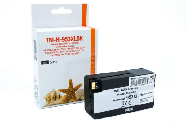 953XLBK Refill Tinte black HP / L0S70AE / 58ml