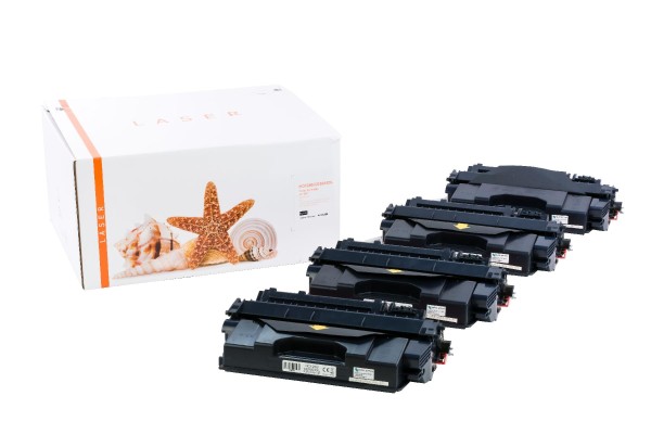 4er Set CF280XXL/CE505XXL alternativ Toner Blac / CF280XXL/CE505XXL / 4x13.600 Seiten