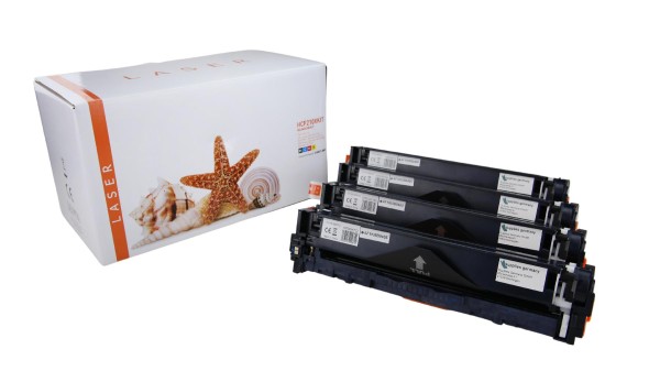 CF210XKIT alternativ Toner Rainbowkit H / CF210X / BK2.400 / CMY1.800 Seiten