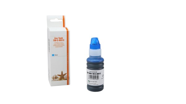GI51C Eco Tank Nachfüllflasche cyan Canon / 4546C001 / 70ml