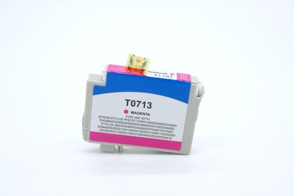 Epson C 13 T 07134011 / T071340 / T089340 kompatibel, Tintenpatrone magenta, 13ml