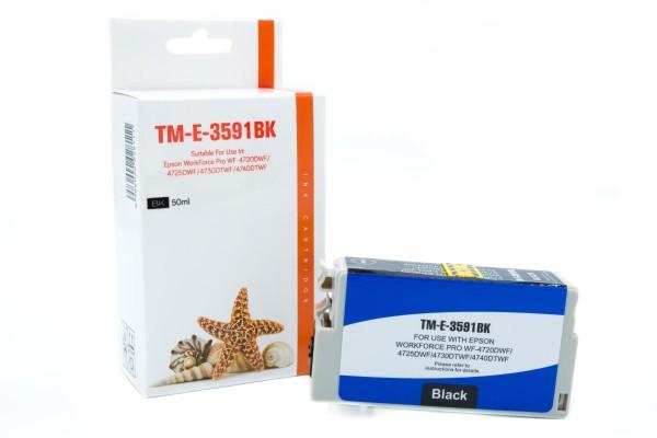 Epson C 13 T 35914010 / T3591 kompatibel, Tintenpatrone schwarz, 2.600 Seiten