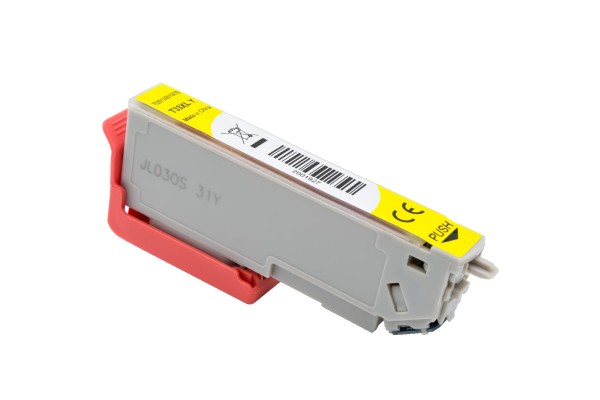 T33XLY alternativ Tinte yellow Epson / C13T33644010 / 12ml