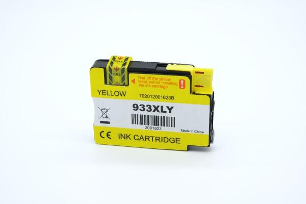 HP CN 056 AE / HP933XLY kompatibel, Tintenpatrone gelb, 13ml