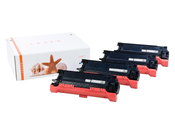 CE400XKIT alternativ Toner Rainbowkit HP / CE400X /507A / BK11.000 / CMY6.000 Seiten