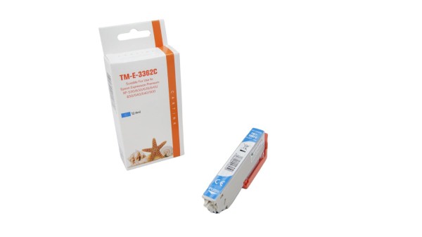 T33XLC alternativ Tinte cyan Epson / C13T33624010 / 12,4ml