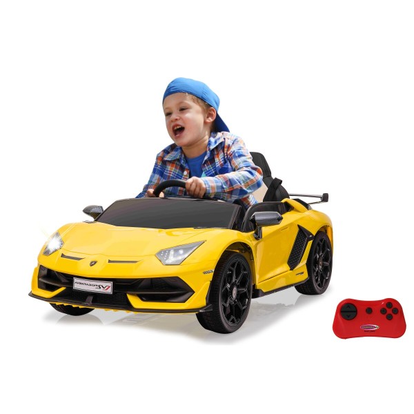 Elektro-Kinderfahrzeug Lamborghini Aventador SVJ