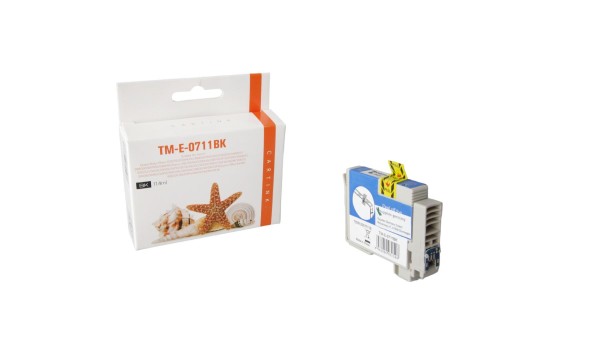 T0711 alternativ Tinte black / C13T07114010 / 11,4ml