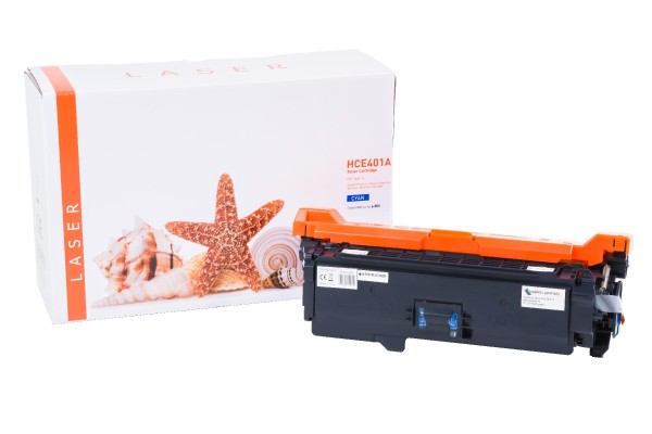 CE401A alternativ Toner cyan HP / CE401A / 507A / 6.000 Seiten