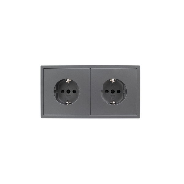 Steckdosen Set McPower Shallow ''Beginner 2S-Profi'' 3-teilig, Steckanschluss