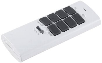 Fernbedienung für "Pilota Casa" - 433,92MHz, 12 Kanäle, Tasten EIN / AUS