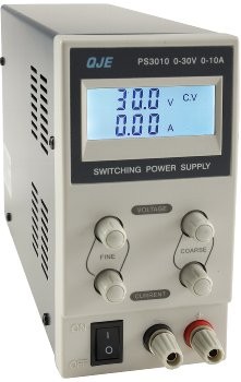 Regelbares Labornetzgerät "CTL-3010" - beleuchtete LCD Anzeige, 0-30V, 0-10A