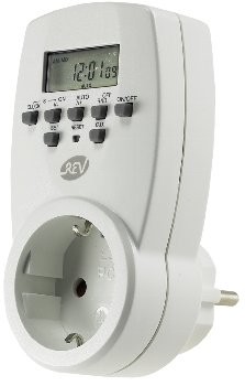digitale Wochen-Zeitschaltuhr 230V/1800W