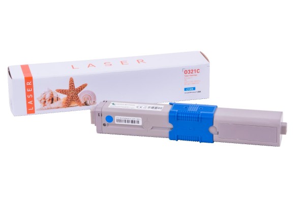 C321C alternativ Toner cyan OKI / 44973535 / 1.500 Seiten