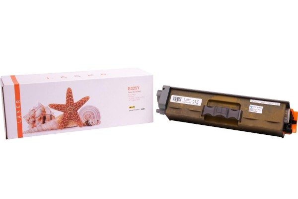 TN325Y alternativ Toner yellow Brother / TN325Y / 3.500 Seiten