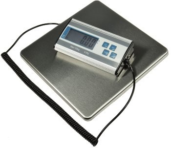 Paketwaage / Versandwaage "CT PW-120" - 0,2-120kg, 27x27cm Edelstahl-Platte