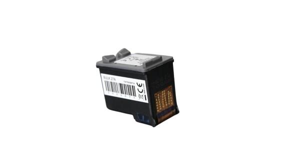 HP C 8727 AE / HP27A kompatibel, Tintenpatrone schwarz, 20ml