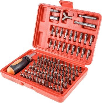 Bitsatz "Multi Box 101" - 100 Bits und Ratschen-Schraubendreher