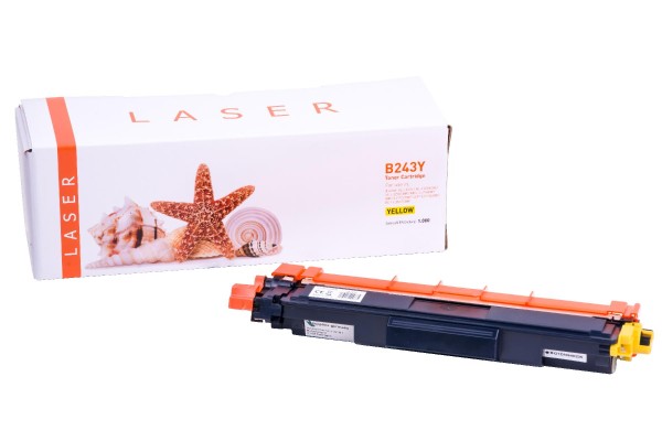 TN243Y alternativ Toner yellow Brother / TN243Y / 1.000 Seiten