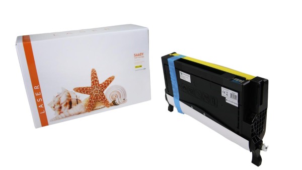 CLP660Y alternativ Toner yellow Samsung / CLPY 660 B/ELSK / 5.000 Seiten