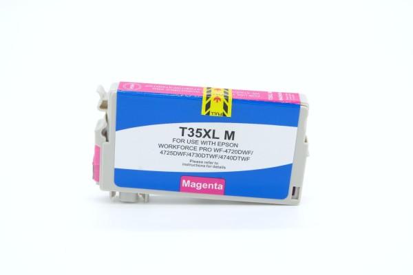 Epson C 13 T 35934010 / T35XLM kompatibel, Tintenpatrone magenta, 1.900 Seiten