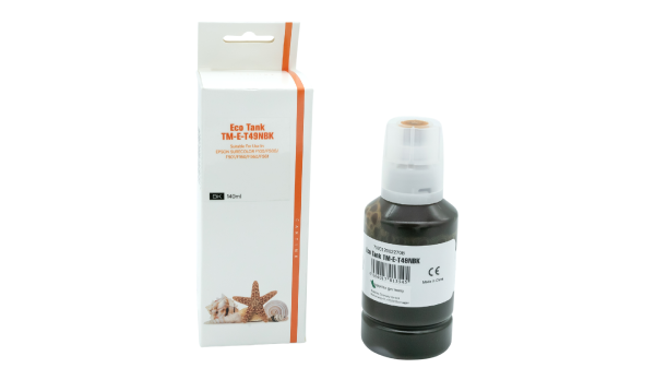 T49NBK Eco Tank Nachfüllflasche black Epson / C13T49N100 / 140ml