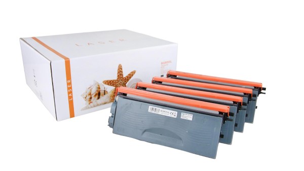 4er Set TN3280XXL alternativ Toner black B / TN3280XXL / 4x12.000 Seiten