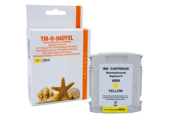 940YXL Refill Tinte yellow HP / C4909AE / 28ml