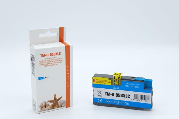 953XLC Refill Tinte cyan HP / F6U16AE / 26ml